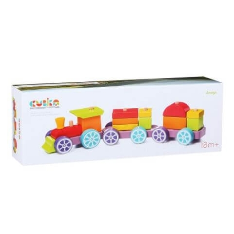 Holzspielzeug Rainbow Express, Cubika