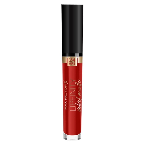 Max Factor Lipfinity Velvet Matte 025 Red Luxury 3 ml