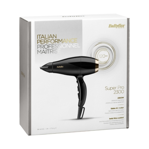 Babyliss Hårtørrer Super Pro 2300 6714E   1 stk.