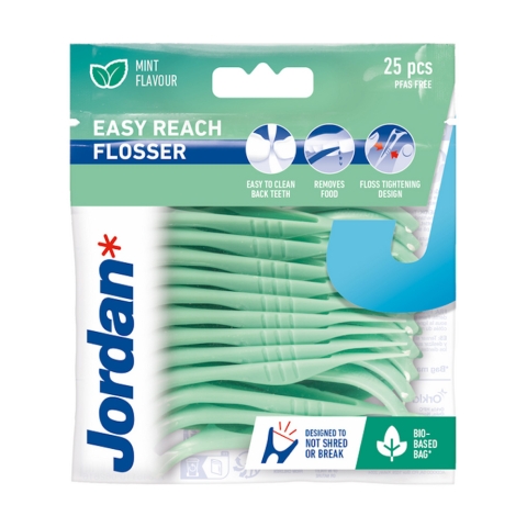 Jordan Dental Stick Thin 2-pack   25 stk.