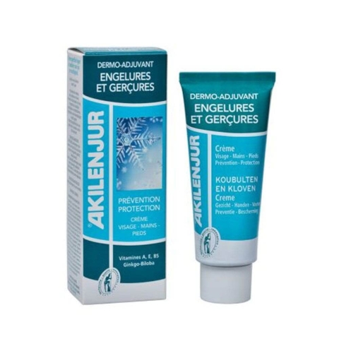 Asepta Akilenjur Dermoadjuvant für Frostbeulen und rissige Haut Creme für Gesicht, Füße und Hände 75ml