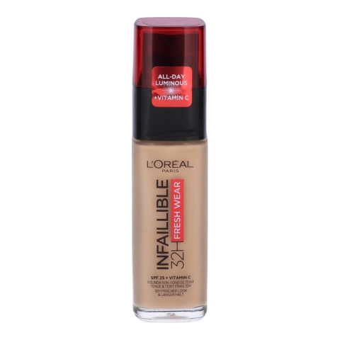 L'oréal Paris Infaillible 32H Fresh Wear Liquid Foundation - 120 Golden Vanilla 30 ml