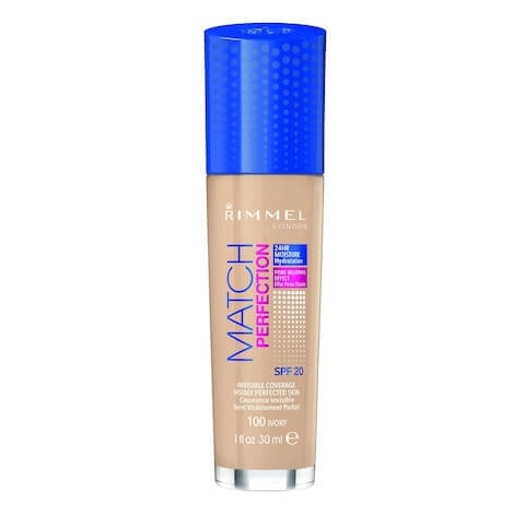 Match Perfection 100 Elfenbeinfarbene Grundierung, 30 ml, Rimmel London