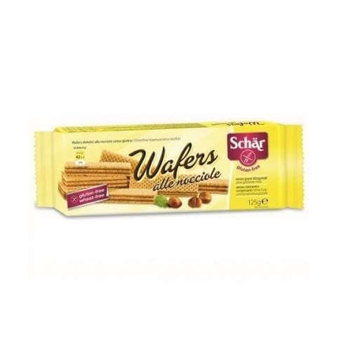 Glutenfreie Waffeln mit Haselnusscreme, 125 g, Dr.Schar