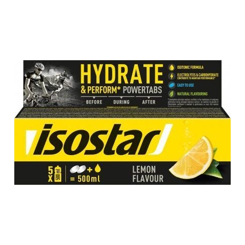 Isostar Power Tabs, Zitrone 10 x 12 g