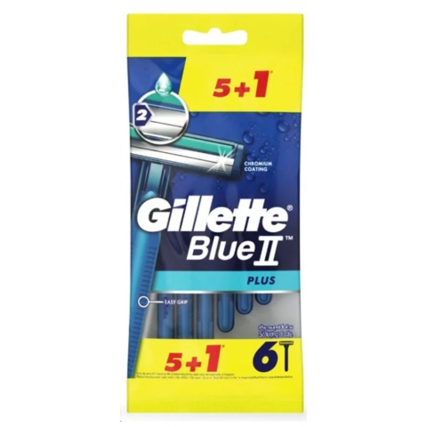 Gillette Blue 2 - Engangsskrabere 6 pak   6 stk.