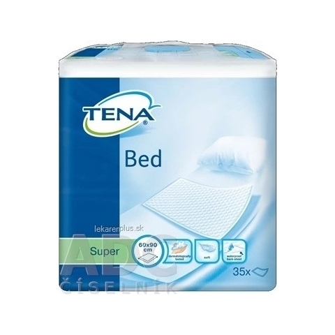 TENA Bed Super 1×35 Stück, saugfähige Einlagen, 60x90 cm