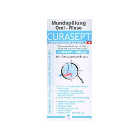 Mundspülung mit Chlorhexidin 0,05% Curasept, 200 ml, Curaprox