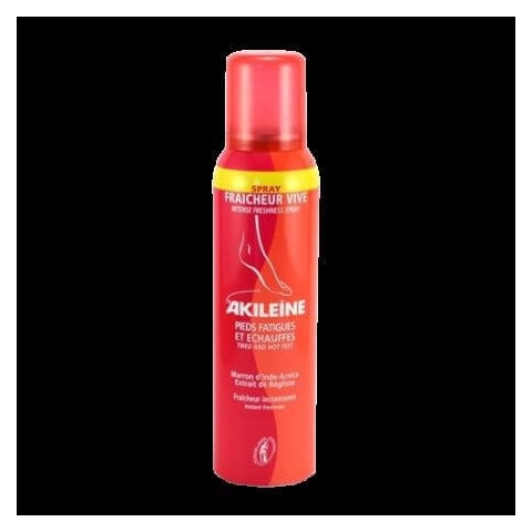 Kühlendes Spray für müde und heiße Füße Akileine, 150 ml, Asepta