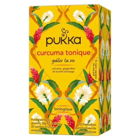Pukka Bio Kurkuma Tonic Infusion 20 Säckchen