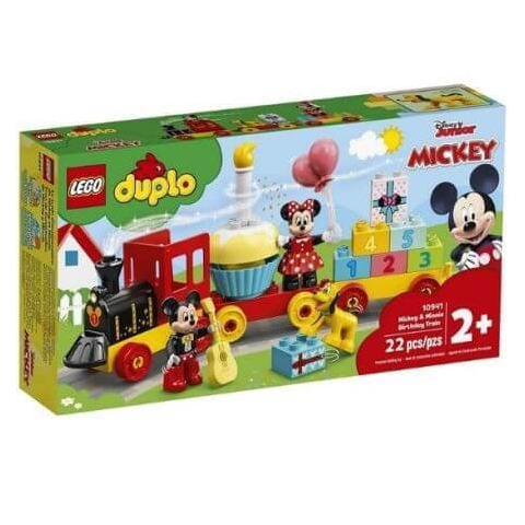 Mickey und Minnie Geburtstag Zug Lego Duplo, +2 Jahre, 10941, Lego