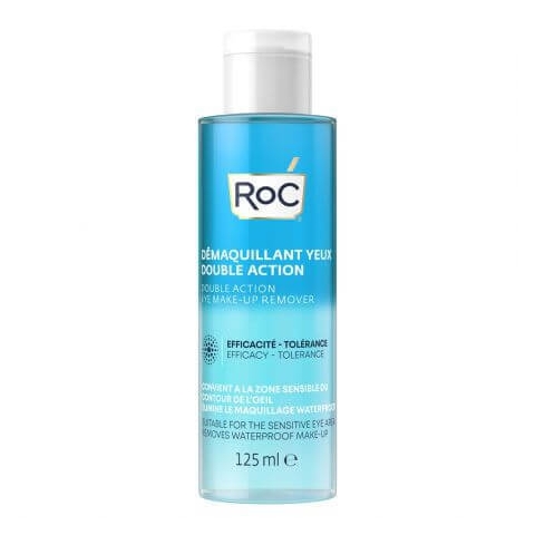 Augen-Make-up-Entferner mit Doppelwirkung, 125 ml, Roc