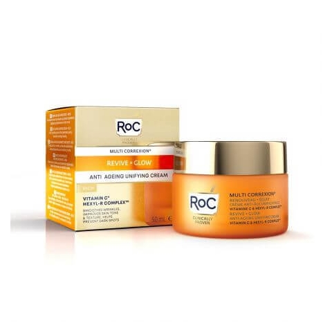 Multi Correxion Revive + Glow Anti-Aging Creme mit Vitamin C, 50 ml, Roc