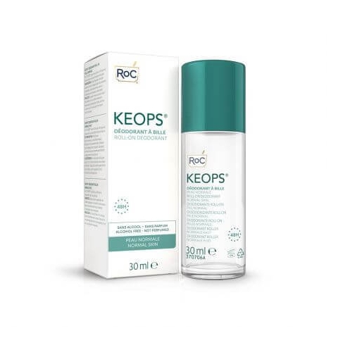Deoroller für normale Haut Keops, 30 ml, Roc
