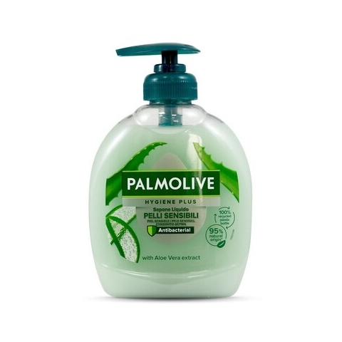 Palmolive Hygiene-Plus Sensitive Aloe Vera Seife für Wunden, 300 ml