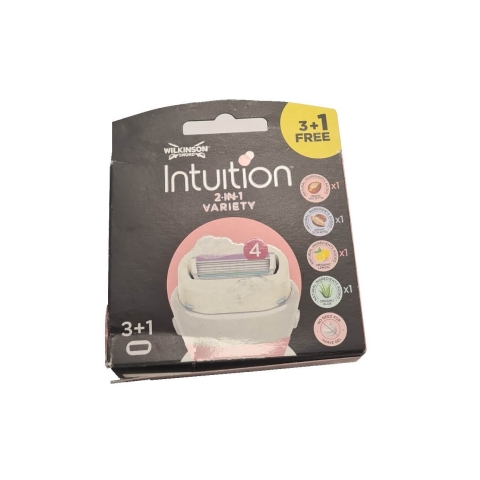 Wilkinson Sword Intuition Summer Variations, Ersatzrasierklingen für Frauen, 4 Stück