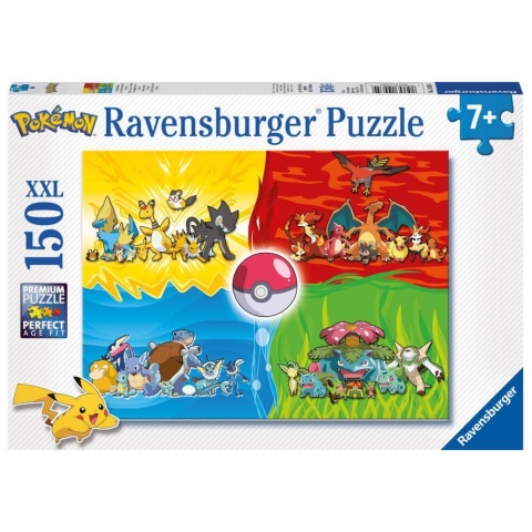 Pokemons Puzzle XXL, ab 7 Jahren, 150 Teile, Ravensburger