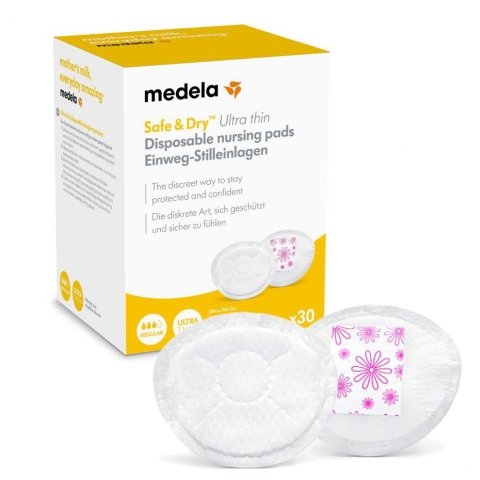 Coppette Assorbilatte Monouso Medela Safe & Dry Ultra Thin 30pz