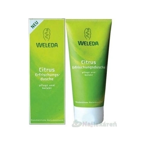 WELEDA Dusch-Emulsion Citrus 1×200 ml, Dusch-Emulsion