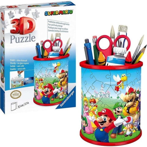 3D Puzzle - Super Mario Stifthalter, 54 Teile, Ravensburger