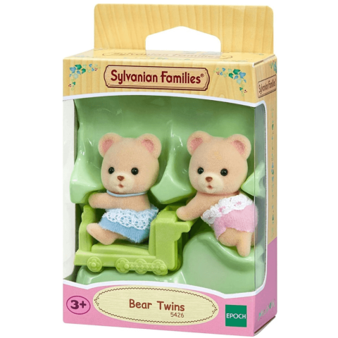 2er Set Figuren Bärenzwillinge Sylvanian Families, +3 Jahre, Epoche