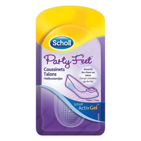 Scholl Party Feet Activgel Fersen 1 Paar