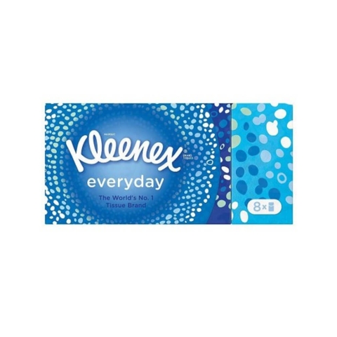 Kleenex Everyday  Lommetørklæde 8pak   8 stk.