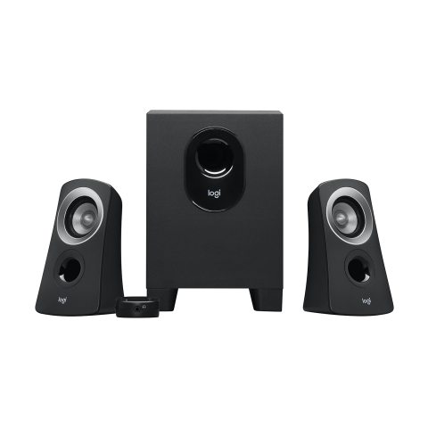 Lautsprechersystem Z313 mit Subwoofer Voller, ausgewogener Sound - Schwarz