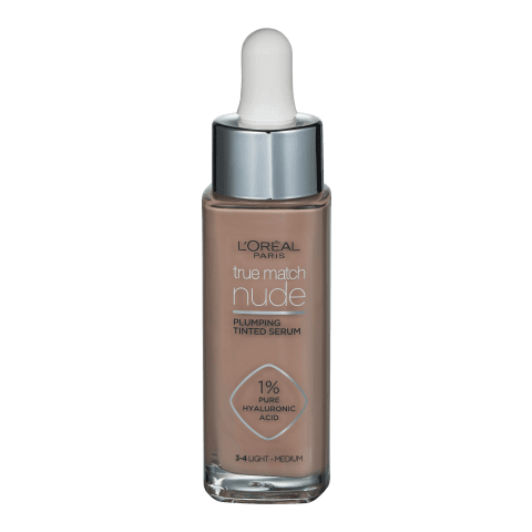 Loreal Paris True Match Nude Serum 3-4 Light Medium, 30 ml