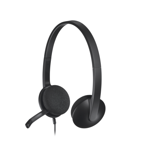 H340 USB Computer Headset Mit digitaler Audio-Ausgabe - Schwarz