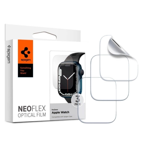 Spigen Neo Flex Schutzfolie für Apple Watch 4/5/6/7/8/SE (40/41mm) - 3 Stk