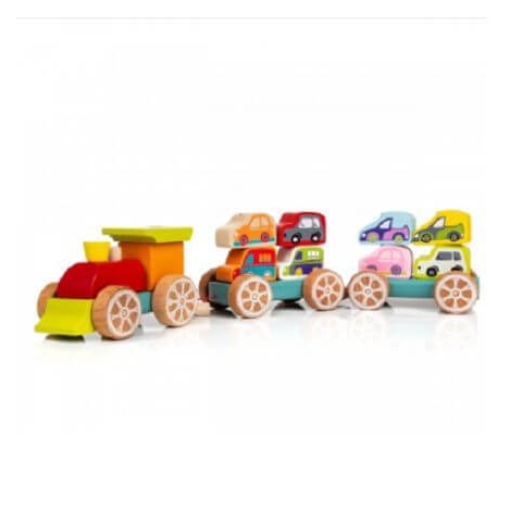 Zug und Holzwagen, Cubika