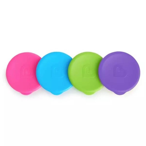 4er-Set Miracle 360 Becherdeckel, Multicolor, Munchkin