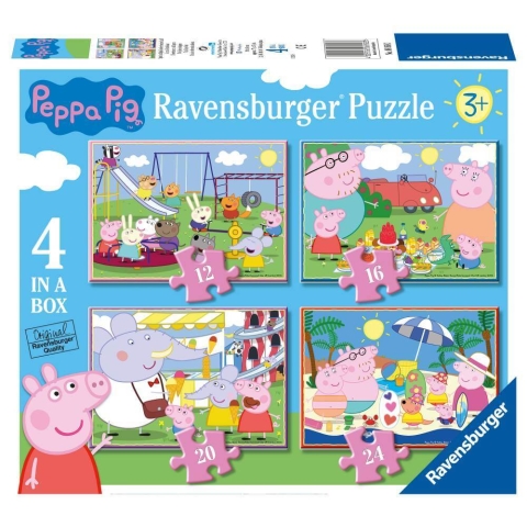 Puzzle Peppa Pig, ab 3 Jahren, Ravensburger