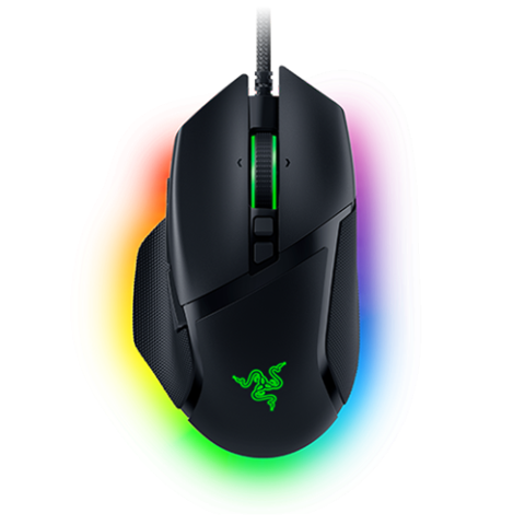 Razer Basilisk V3 - Customizable Ergonomic Wired Gaming Mouse with Razer Chroma - RGB 10+1 Programmable Buttons - HyperScroll Tilt Wheel