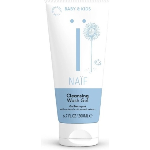 NAÏF Reinigungs- und Waschgel für Säuglinge und Kinder 1×200 ml, Reinigungs- und Waschgel