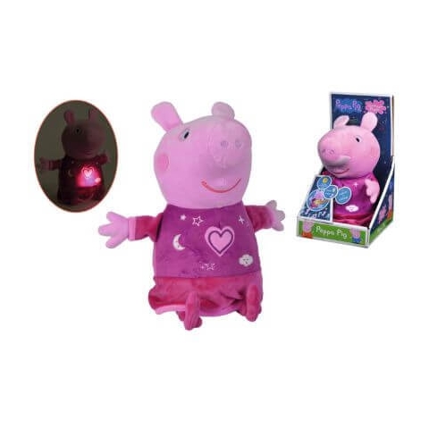 Plüschtier, 25 cm, Gute Nacht, Peppa Pig