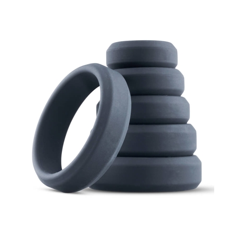 Boners Wide Cock Ring Set 6-Piece