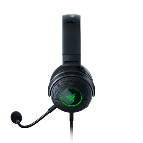 Razer Kraken V3 - Wired USB Gaming Headset with Razer Chroma RGB - Razer TriForce Titanium 50mm Drivers - THX Spatial Audio - Powered by Razer Chroma RGB