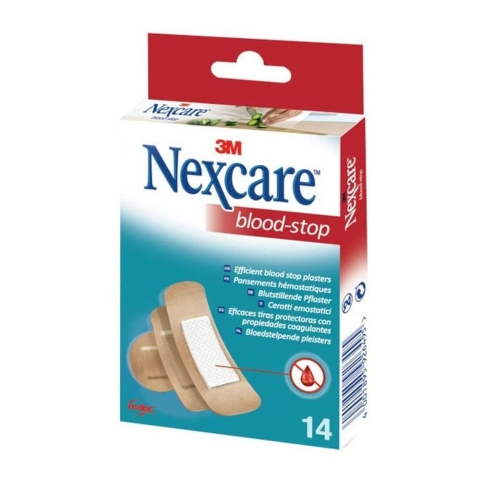 Nexcare blutstillende Verbände Blutstopp x14