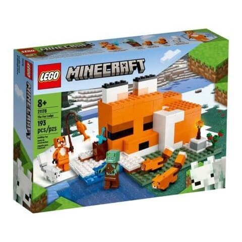 Lego Minecraft Fuchsbau, +8 Jahre, 21178, Lego