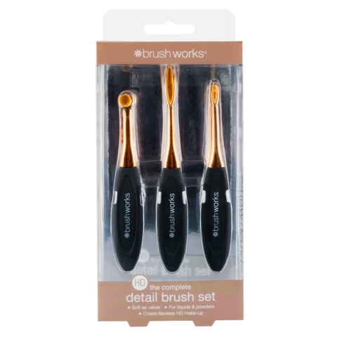 Brushworks Detail Brush Set   3 stk.
