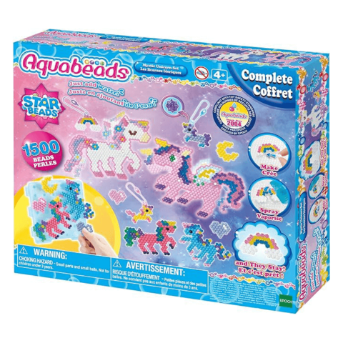 Aquabeads Mystic Unicorn Aquabeads Perlenset, +4 Jahre, Epoche