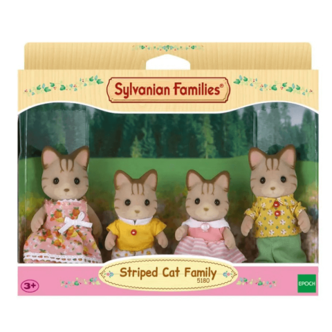 Satz von 4 Figuren Vargate Sylvanian Families, +3 Jahre, Epoche