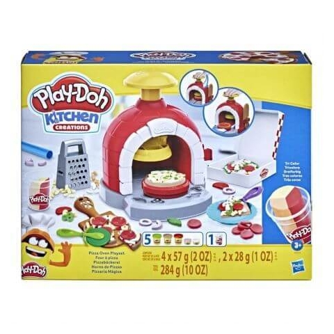 Knetmasse Set - Pizza Ofen Küche Kreationen, +3 Jahre, Play Doh