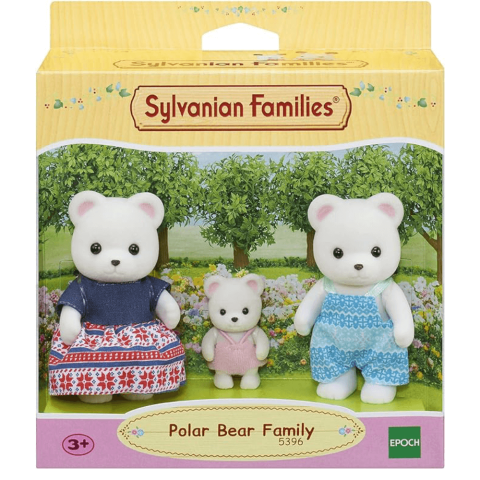 3er Set Figuren Eisbären Sylvanian Families, +3 Jahre, Epoche