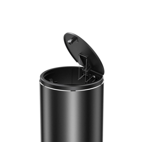 Baseus Auto-Mini-Abfalleimer mit Deckel für Auto schwarz (CRLJT-01)