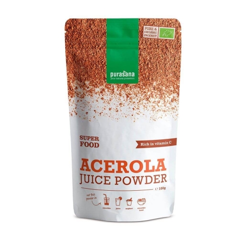 Purasana Super Food Bio-Acerola-Pulver 100g
