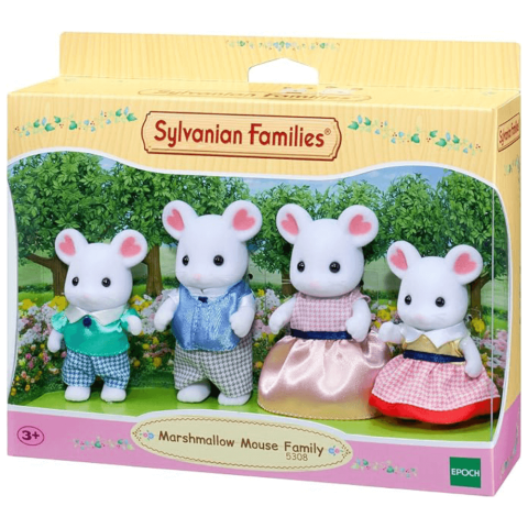 4er-Set Figuren Sylvanian Families, +3 Jahre, Epoche