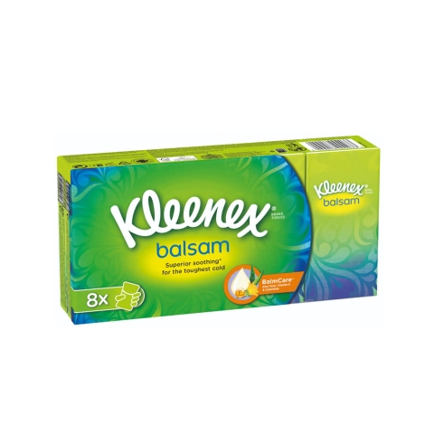 Kleenex Balsam Tissues   8 stk.
